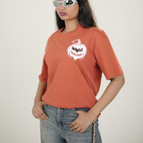 HALLOWEEN UNISEX PREMIUM OVERSIZED T SHIRT