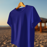 Royal Blue Half Sleeve T-Shirt for Men