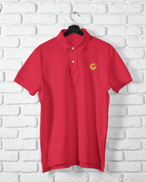 HOOPCAT RED POLO T-SHIRT