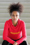 Hoopcat Red Women's Crop Hoodies