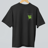 NEVER STOP UNISEX PREMIUM OVERSIZED T SHIRT