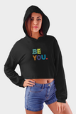 Be You Women Crop Hoodie