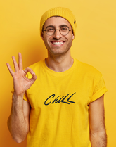 Chill Half Sleeve T-Shirt for Men