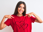 Double Love Women T-Shirt