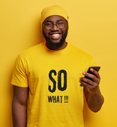 So What Half Sleeve T-Shirt for Men