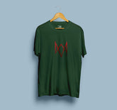 Watch Dog Olive Green Half Sleeve T-Shirt for Men
