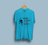Sky Blue KGF Violence T-shirt