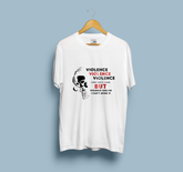 White KGF Violence T-shirt