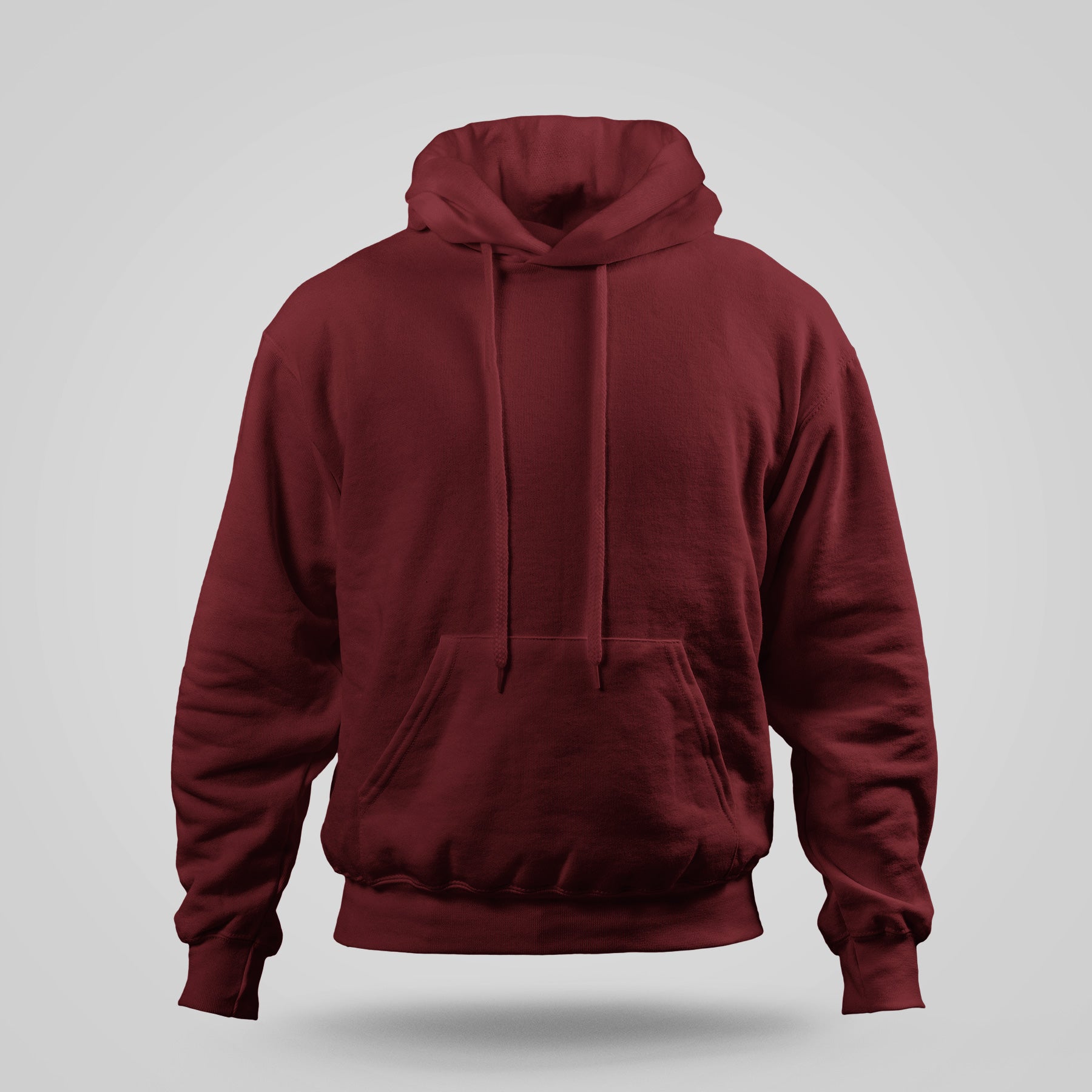 Maroon hoodie plain sales
