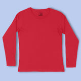 Red Full Sleeve T-Shirt for Men