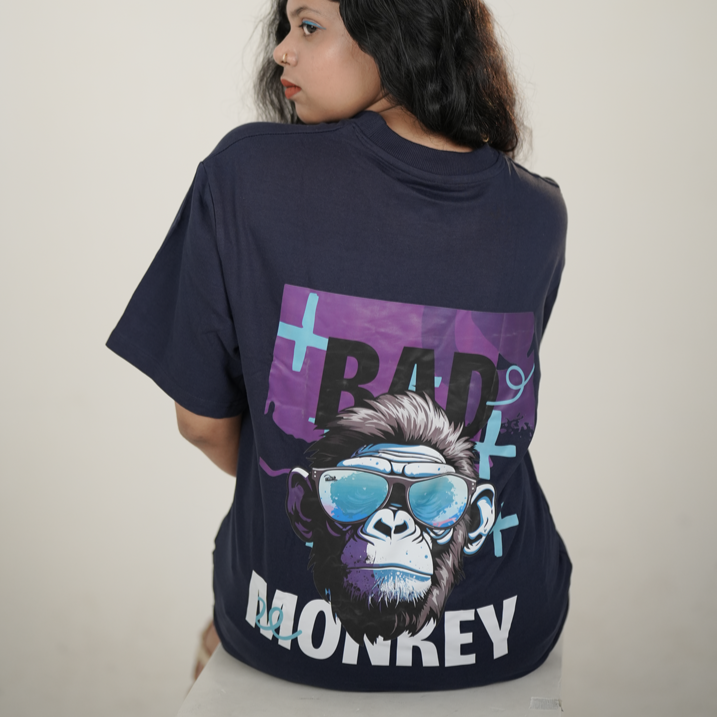 BAD MONKEY UNISEX PREMIUM OVERSIZED T SHIRT