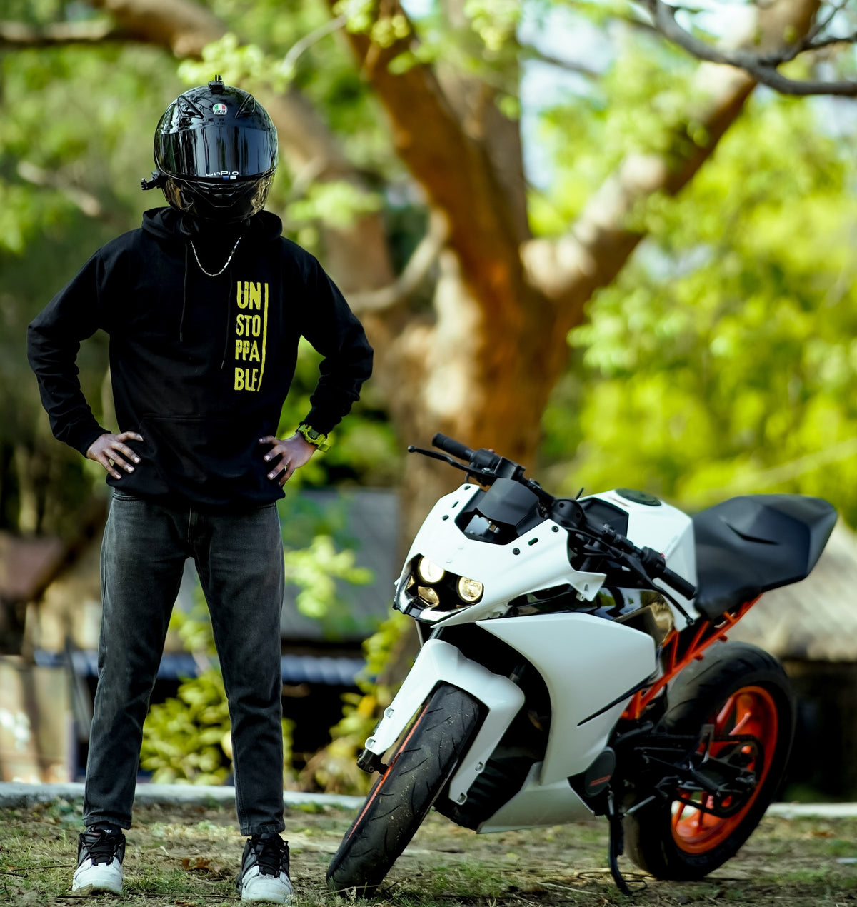 Unstoppable Black UNISEX Hoodies