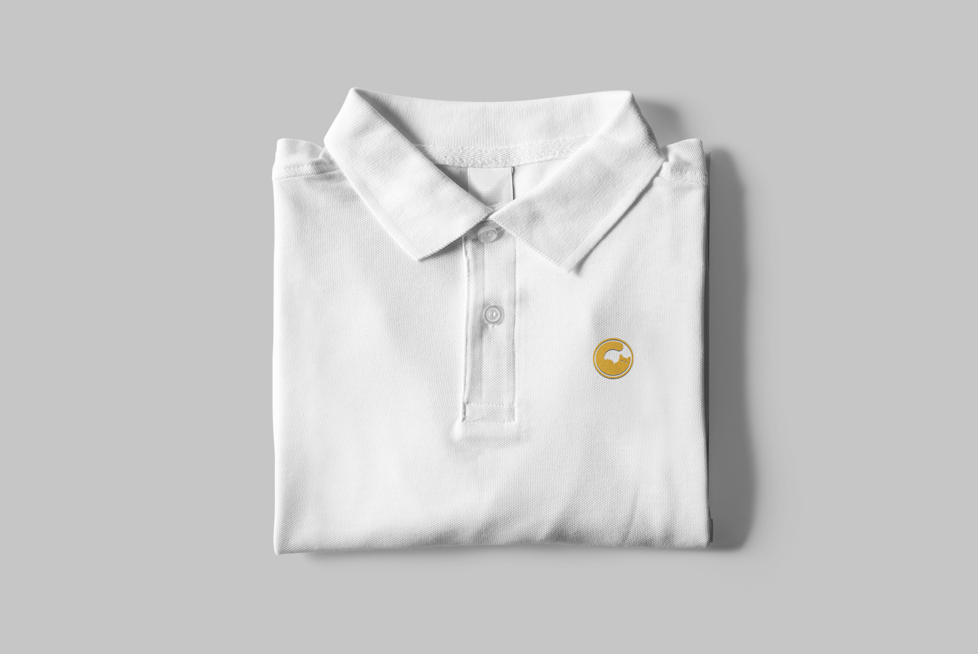 Hoopcat White Polo T-Shirt