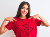 Double Love Women T-Shirt